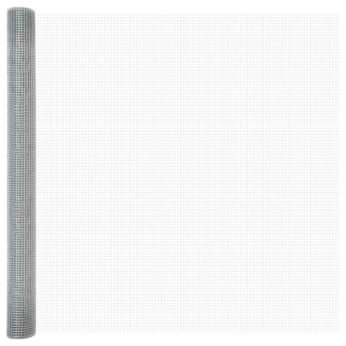 Gard din sârmă sudată Argintiu 1.5 x 50 m - WALTI WALTI