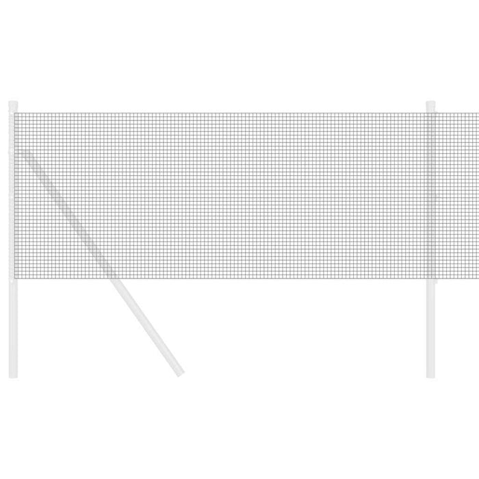 Gard din sârmă sudată Gri 0.4 x 10 m - WALTI WALTI