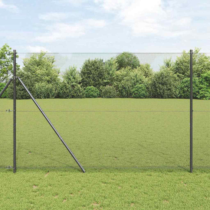 Gard din sârmă sudată Gri 1.5 x 50 m - WALTI WALTI