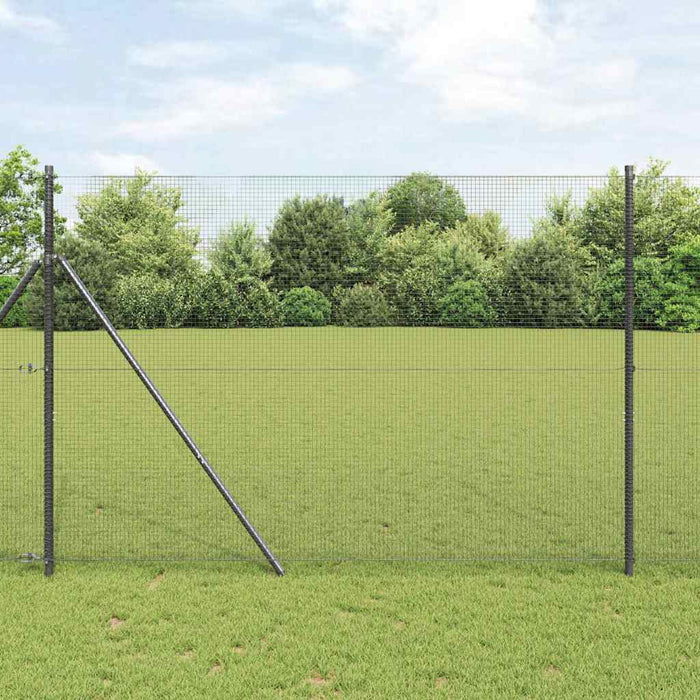 Gard din sârmă sudată Gri 1.5 x 50 m - WALTI WALTI