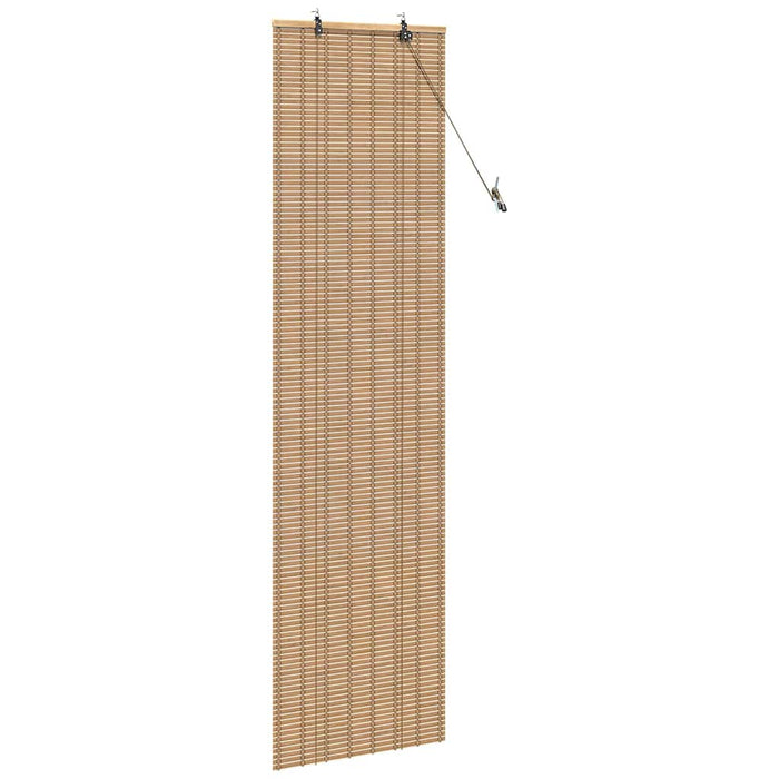 Rulou textil cu perdele Manual Natură 60 x 220 cm Bambus - WALTI WALTI