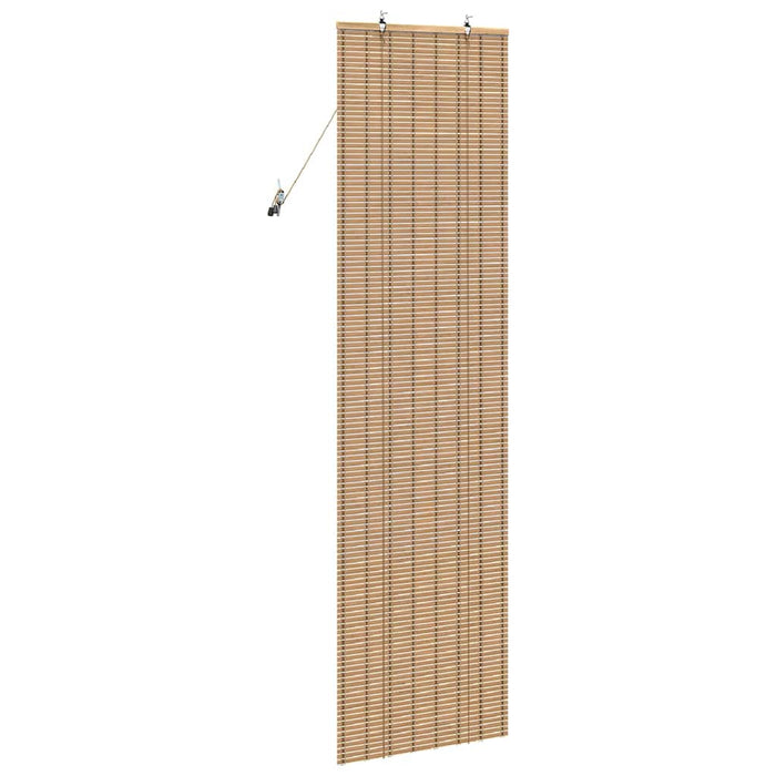 Rulou textil cu perdele Manual Natură 60 x 220 cm Bambus - WALTI WALTI
