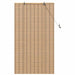 Rulou textil cu perdele Manual Maro deschis 100 x 160 cm Bambus - WALTI WALTI