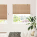 Rulou textil cu perdele Manual Maro deschis 140 x 220 cm Bambus - WALTI WALTI