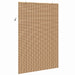 Rulou textil cu perdele Manual Maro deschis 150 x 220 cm Bambus - WALTI WALTI