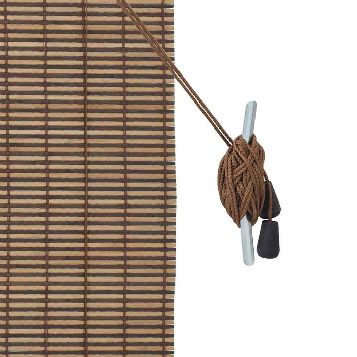 Jaluzea pentru Fereastră cu perdele Maro 60 x 220 cm Bambus - WALTI WALTI