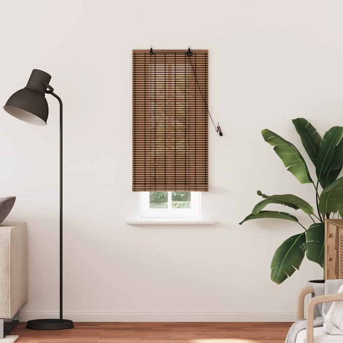 Jaluzea pentru Fereastră cu perdele Maro 60 x 220 cm Bambus - WALTI WALTI