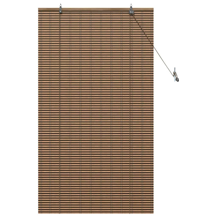 Jaluzea pentru Fereastră cu perdele Maro 90 x 160 cm Bambus - WALTI WALTI