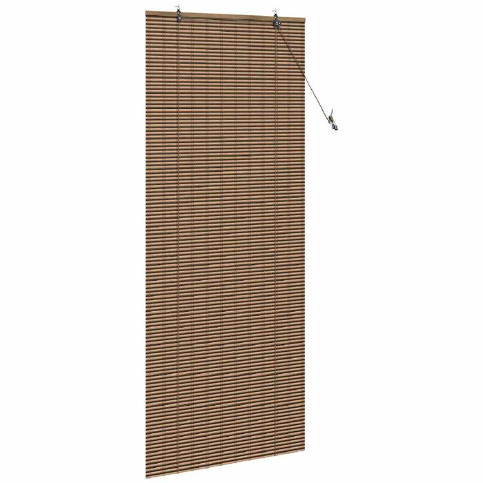 Jaluzea pentru Fereastră cu perdele Maro 100 x 220 cm Bambus - WALTI WALTI