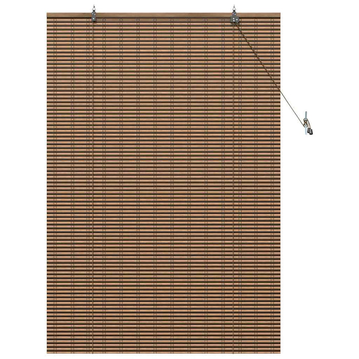 Jaluzea pentru Fereastră cu perdele Maro 110 x 160 cm Bambus - WALTI WALTI