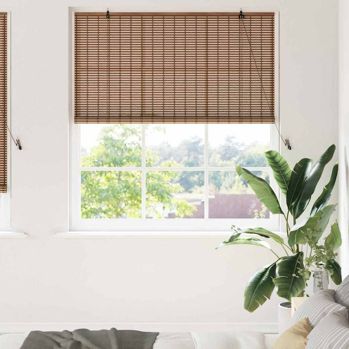 Jaluzea pentru Fereastră cu perdele Maro 140 x 220 cm Bambus - WALTI WALTI
