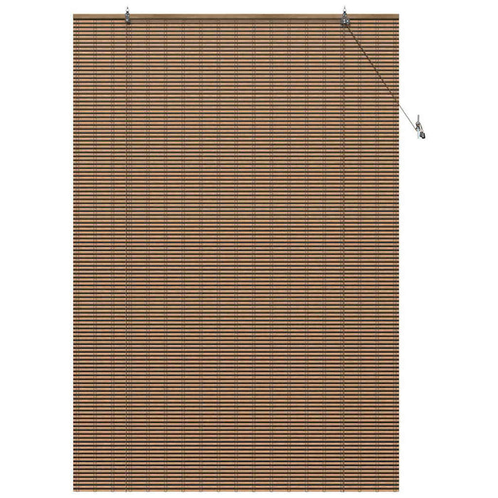 Jaluzea pentru Fereastră cu perdele Maro 140 x 220 cm Bambus - WALTI WALTI