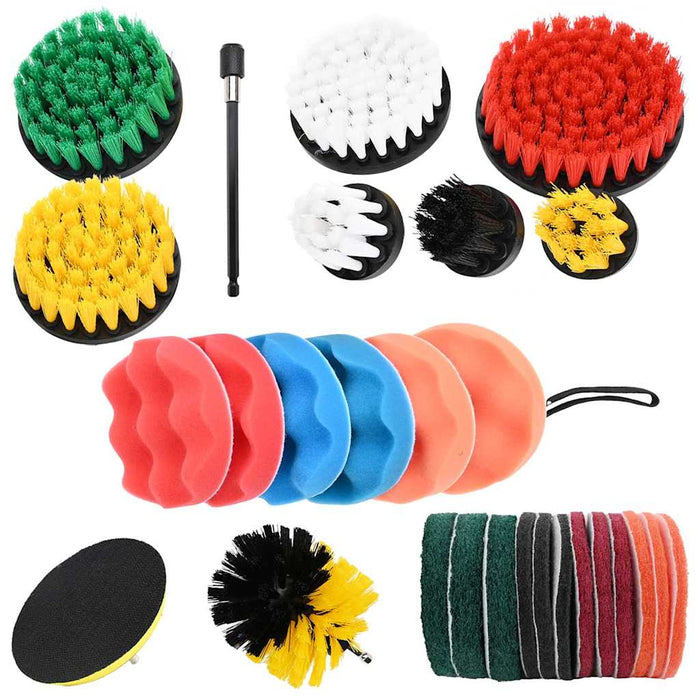 Set de perii de șlefuit 28 pcs 28 pcs Multicilor na - WALTI WALTI