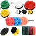 Set de perii de șlefuit 28 pcs 28 pcs Multicilor na - WALTI WALTI