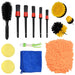 Set de perii pentru curățarea mașinii 14 pcs 14 pcs Multi Color - WALTI WALTI