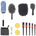 Set de perii pentru curățarea mașinii 13 pcs 13 pcs Multi Color - WALTI WALTI
