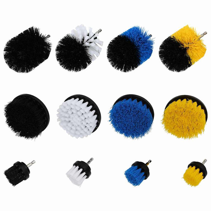 Set de perii de curățare moi și dure 12 pcs 12 pcs Multi Color - WALTI WALTI