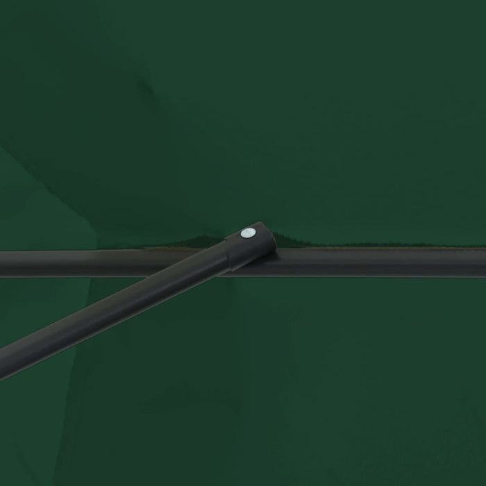 Parasol de Grădină ø395x245 cm, Verde - WALTI WALTI