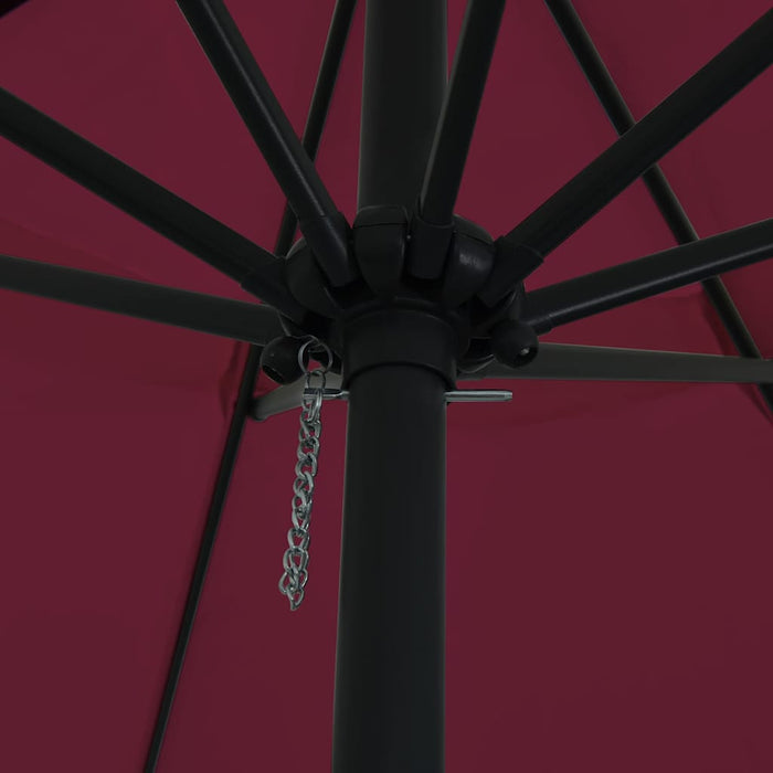 Umbrela de grădină 39.5 x 24.5 inci Roșu Burgundy - WALTI WALTI