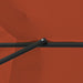 Parasol Grădină 39.5 x 24.5 inci Terracotta - WALTI WALTI