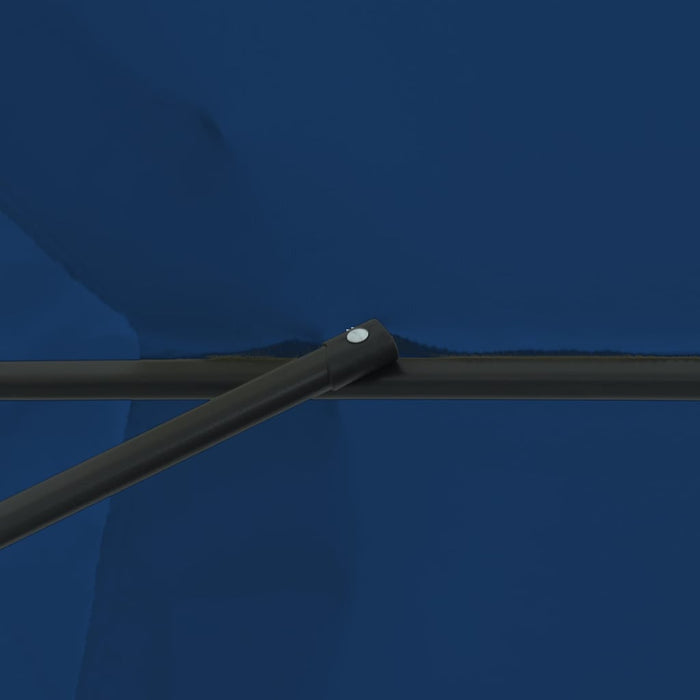 Umbrelă de Grădină 395cm x 245cm Albastru Azur - WALTI WALTI