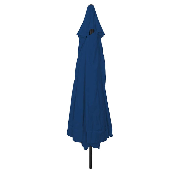 Umbrelă de Grădină 395cm x 245cm Albastru Azur - WALTI WALTI