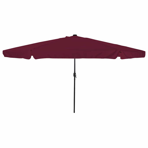 Umbrela de Grădină cu Lumini LED 395x245 cm Roșu Bordeaux - WALTI WALTI