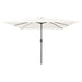 Umbrela de grădină , pătrată, 295 x 245 cm, alb sand - WALTI WALTI