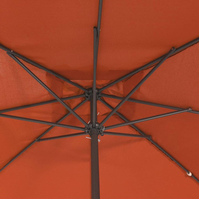 Umbrelă de grădină pătrată, 295x245 cm, cărămiziu - WALTI WALTI