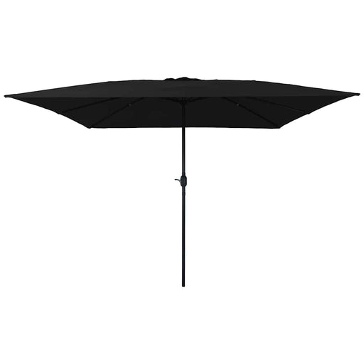 Umbrelă de grădină pătrată 295x245 cm Neagră - WALTI WALTI