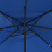 Umbrelă de grădină pătrată 295 x 295 cm Albastru Azur - WALTI WALTI