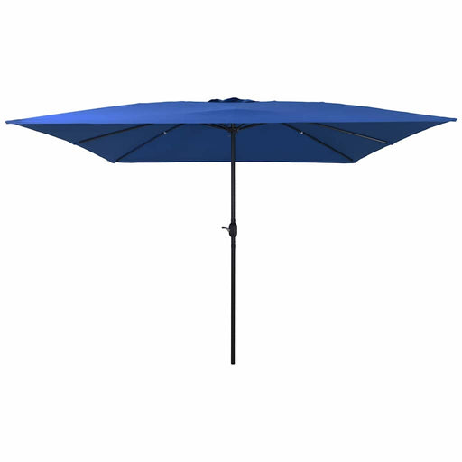 Umbrelă de grădină pătrată 295 x 295 cm Albastru Azur - WALTI WALTI
