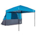 Set Cort pentru Camping 2 pcs albastru Tafetă și Material - WALTI WALTI