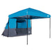 Set Cort pentru Camping 2 pcs albastru Tafetă și Material - WALTI WALTI