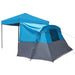 Set Cort pentru Camping 2 pcs albastru Tafetă și Material - WALTI WALTI