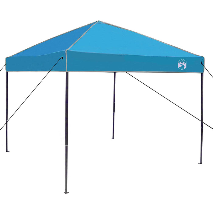 Set Cort pentru Camping 2 pcs albastru Tafetă și Material - WALTI WALTI
