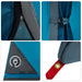 Set Cort pentru Camping 2 pcs albastru Tafetă și Material - WALTI WALTI