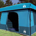 Set Cort pentru Camping 2 pcs albastru Tafetă și Material - WALTI WALTI