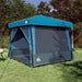 Set Cort pentru Camping 2 pcs albastru Tafetă și Material - WALTI WALTI