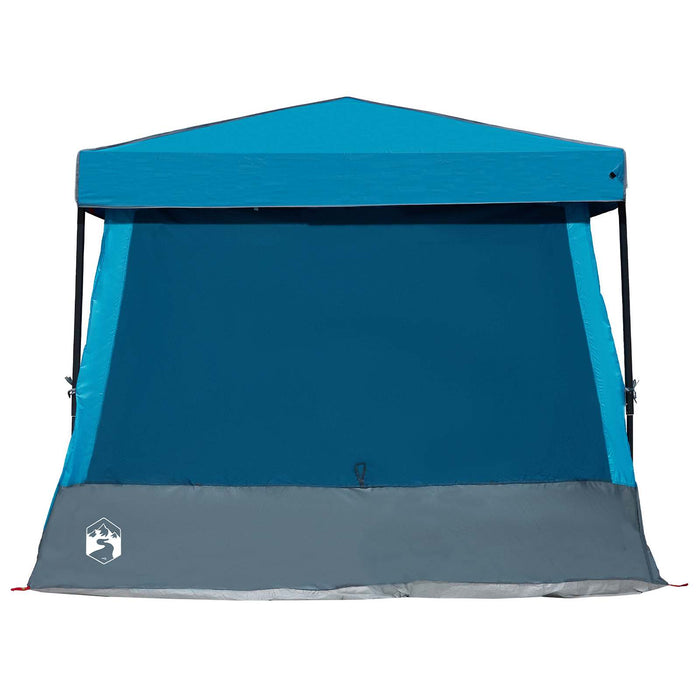 Set Cort pentru Camping 2 pcs albastru Tafetă și Material - WALTI WALTI