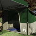 Set Cort pentru Camping 2 pcs Verde Tafetă și Material - WALTI WALTI
