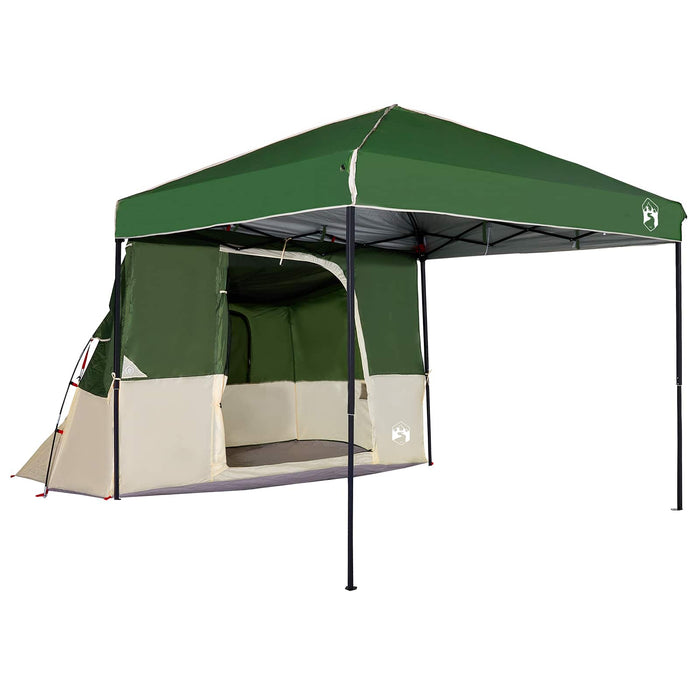 Set Cort pentru Camping 2 pcs Verde Tafetă și Material - WALTI WALTI