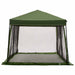 Set Cort pentru Camping 2 pcs Verde Tafetă și Material - WALTI WALTI