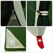 Set Cort pentru Camping 2 pcs Verde Tafetă și Material - WALTI WALTI