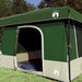 Set Cort pentru Camping 2 pcs Verde Tafetă și Material - WALTI WALTI
