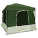 Set Cort pentru Camping 2 pcs Verde Tafetă și Material - WALTI WALTI