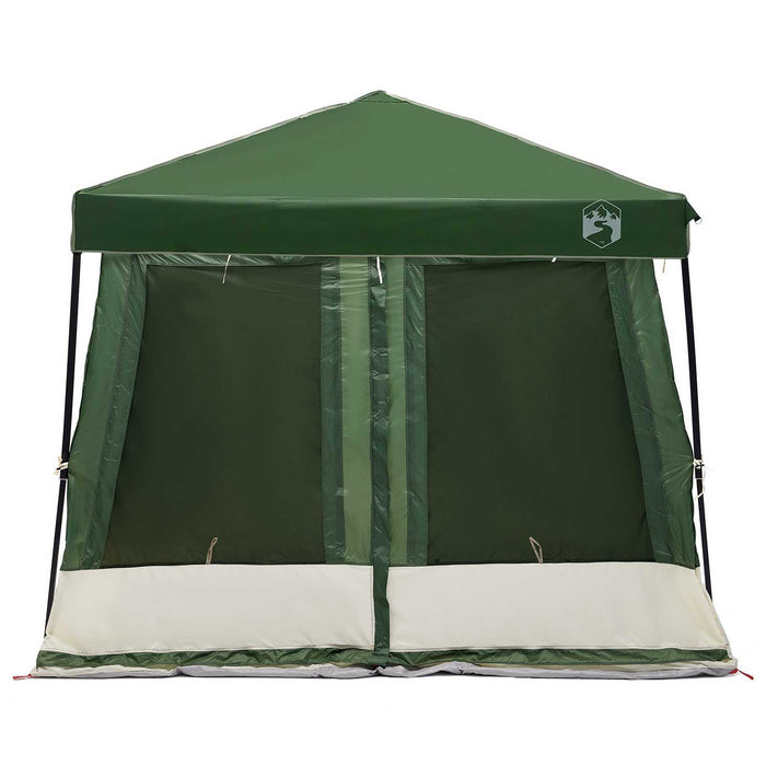Set Cort pentru Camping 2 pcs Verde Tafetă și Material - WALTI WALTI