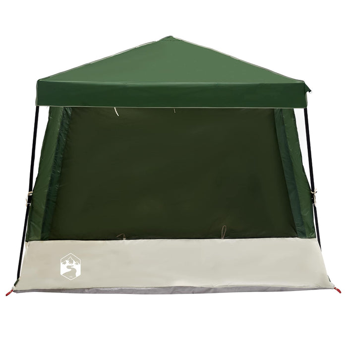Set Cort pentru Camping 2 pcs Verde Tafetă și Material - WALTI WALTI