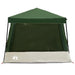 Set Cort pentru Camping 2 pcs Verde Tafetă și Material - WALTI WALTI