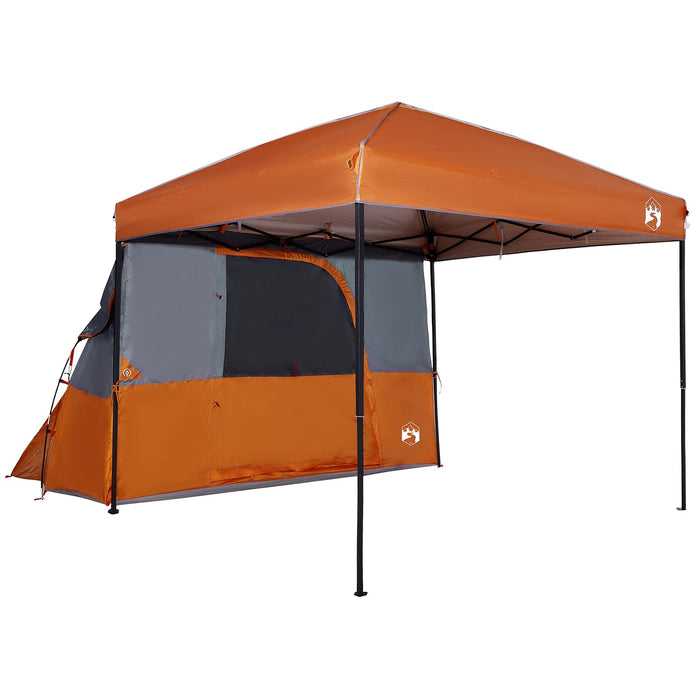 Set Cort pentru Camping 2 buc. 4 persoană Portocaliu WALTI